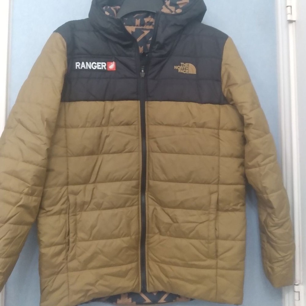 The North Face Puffer Jacket Ranger Project Lightweight Full Zip Size M - Picture 3 of 4